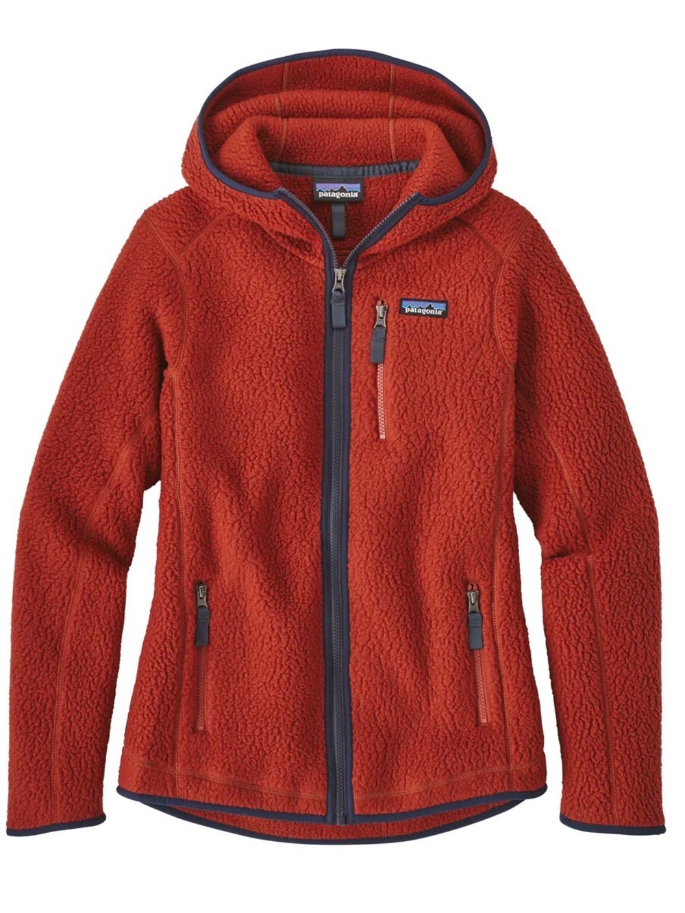 Patagonia Retro Pile Hoody, Root’s Red, W’s Small